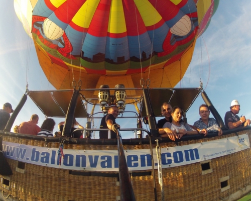 Ballonvaart vanaf Horst Noord Limburg